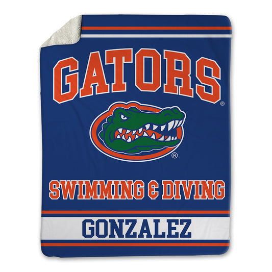 Florida - NCAA Men's Swimming & Diving : Jesus Gonzalez - Blanket-0