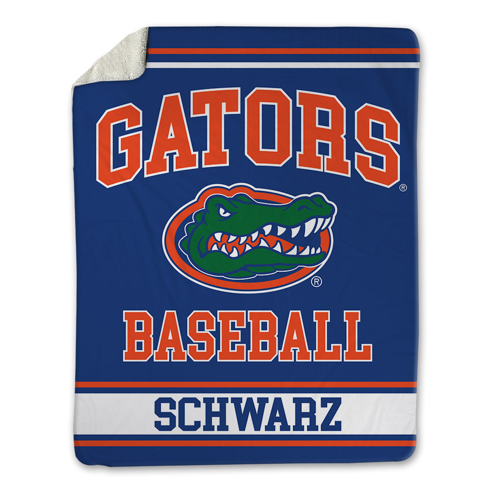 Florida - NCAA Baseball : Colton Schwarz - Blanket-0