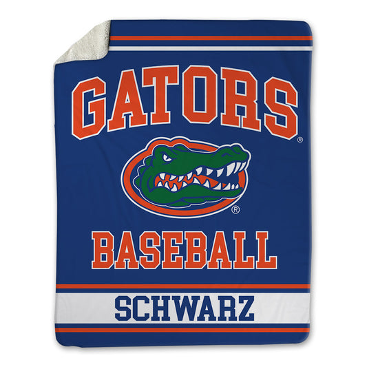 Florida - NCAA Baseball : Colton Schwarz - Blanket-0