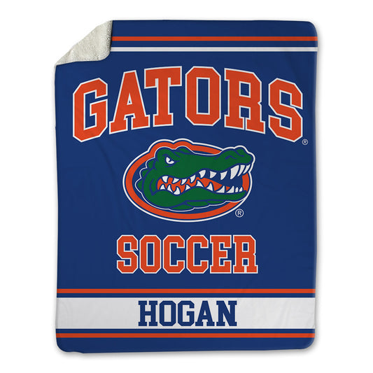 Florida - NCAA Women's Soccer : Courtney Hogan - Blanket-0