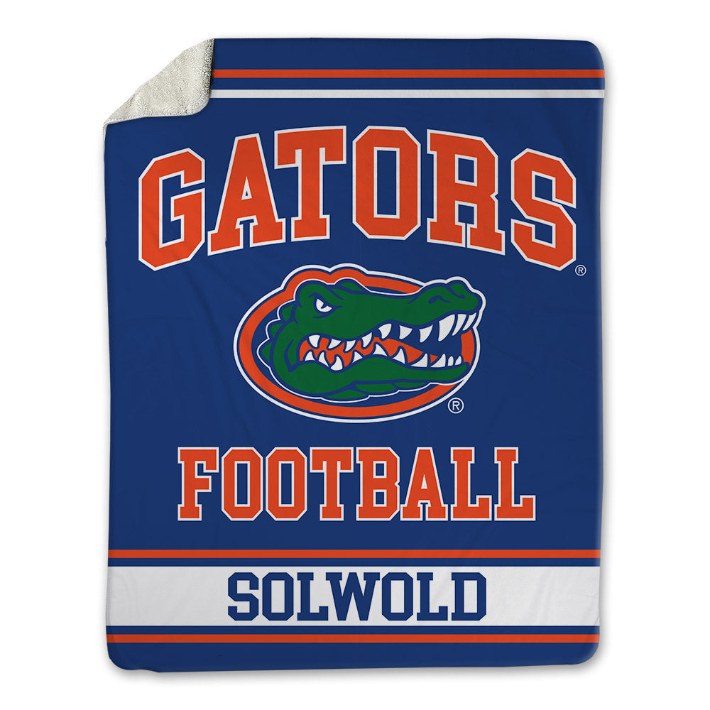 Florida - NCAA Football : Hunter Solwold - Blanket-0