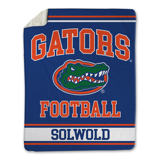 Florida - NCAA Football : Hunter Solwold - Blanket-0