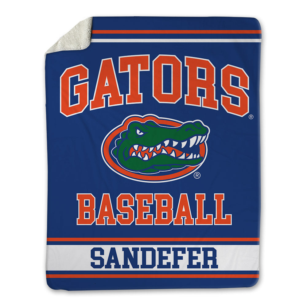 Florida - NCAA Baseball : Russell Sandefer - Blanket-0