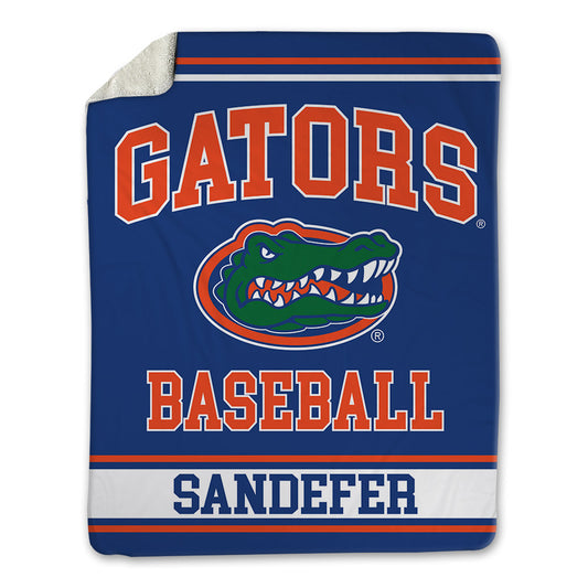 Florida - NCAA Baseball : Russell Sandefer - Blanket-0