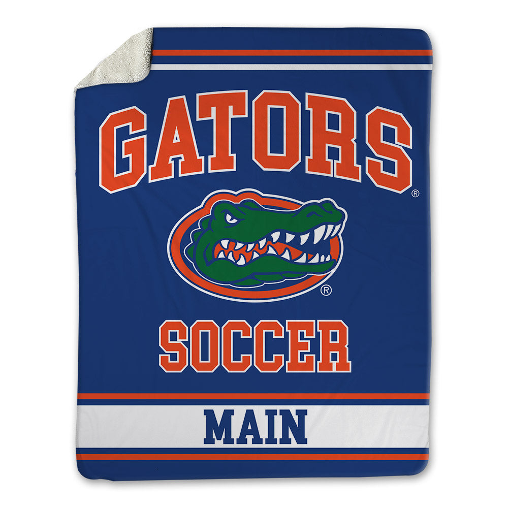Florida - NCAA Women's Soccer : Zoe Main - Blanket-0