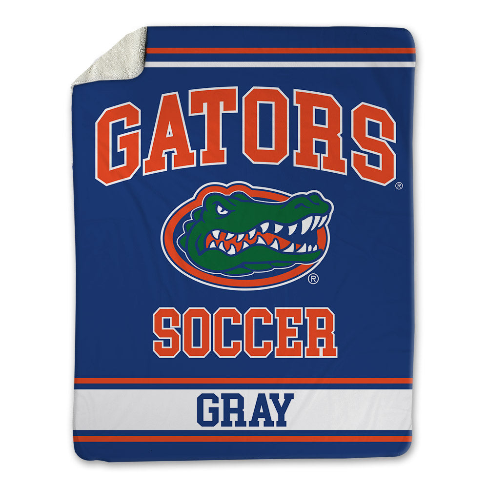 Florida - NCAA Women's Soccer : Mia Gray - Blanket-0