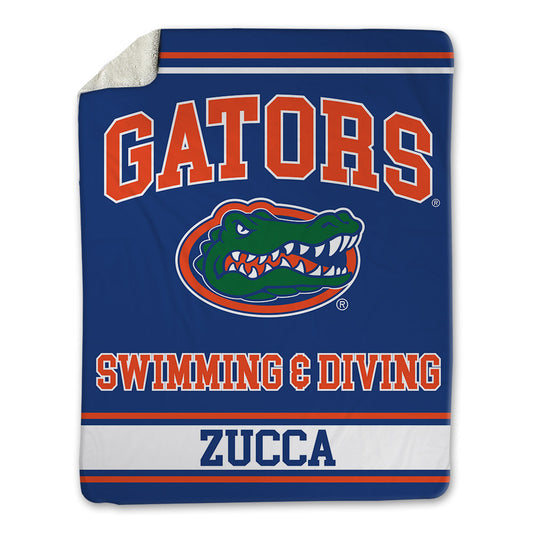 Florida - NCAA Women's Swimming & Diving : Francesca Zucca - Blanket-0
