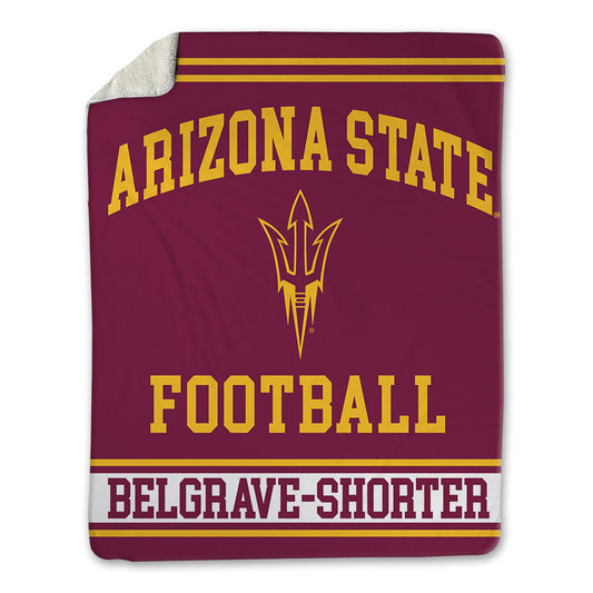 Arizona State - NCAA Football : Antoine Belgrave-Shorter - Blanket-0