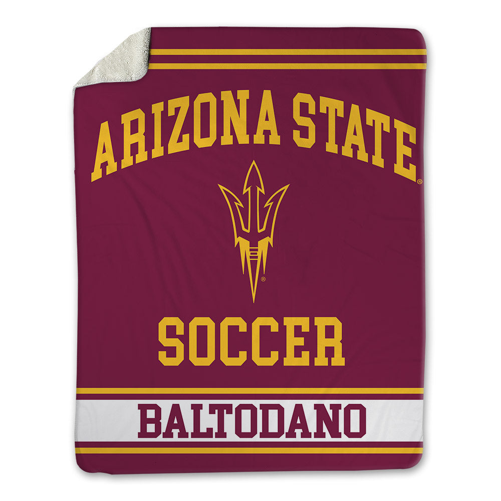 Arizona State - NCAA Women's Soccer : Addison Baltodano - Blanket-0