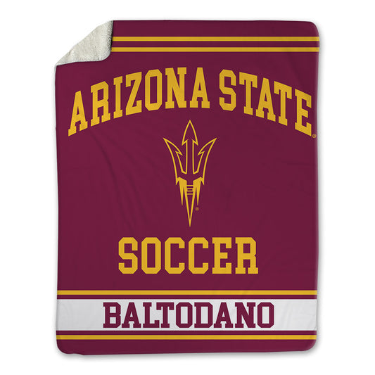 Arizona State - NCAA Women's Soccer : Addison Baltodano - Blanket-0