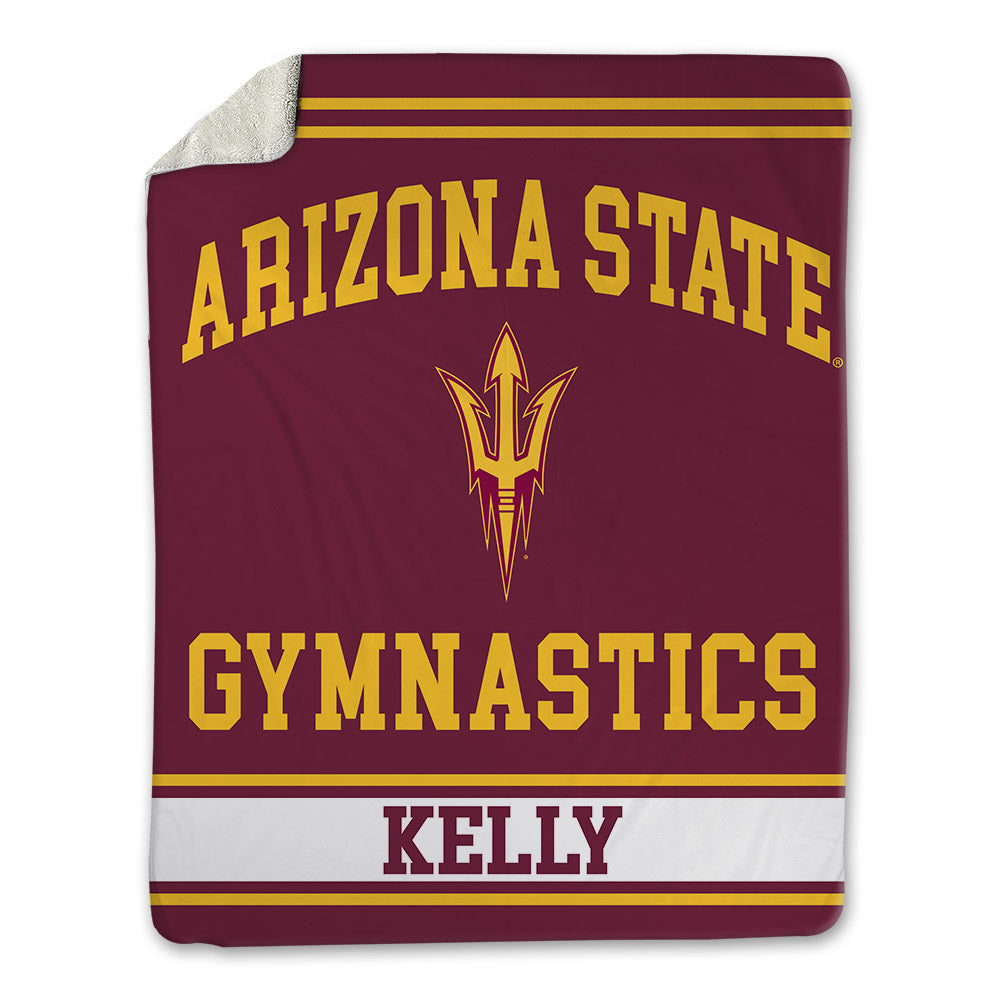 Arizona State - NCAA Women's Gymnastics : Delanie Kelly - Blanket-0