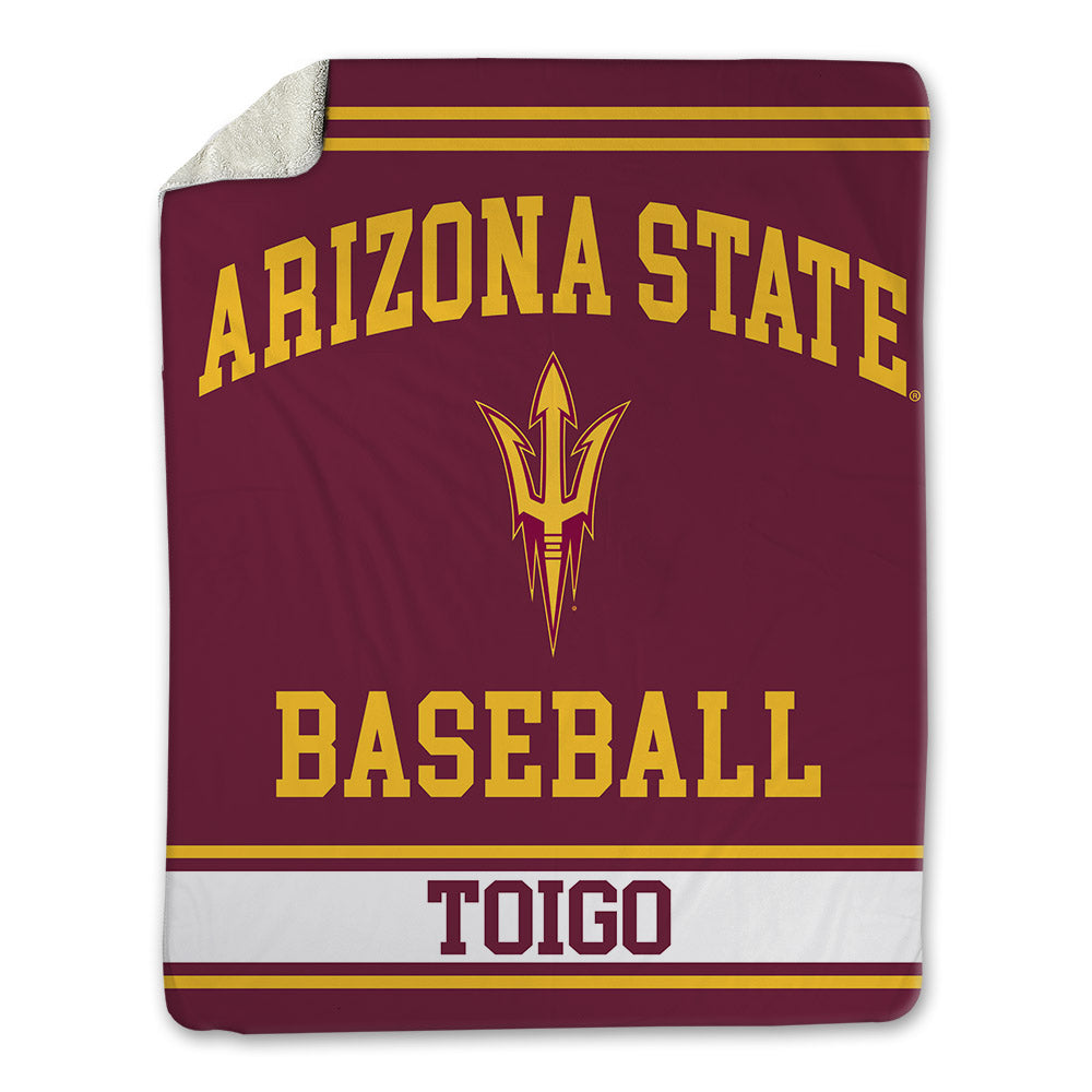Arizona State - NCAA Baseball : Dean Toigo - Blanket-0