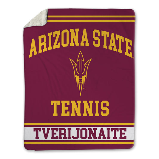 Arizona State - NCAA Women's Tennis : Emilija Tverijonaite - Blanket-0