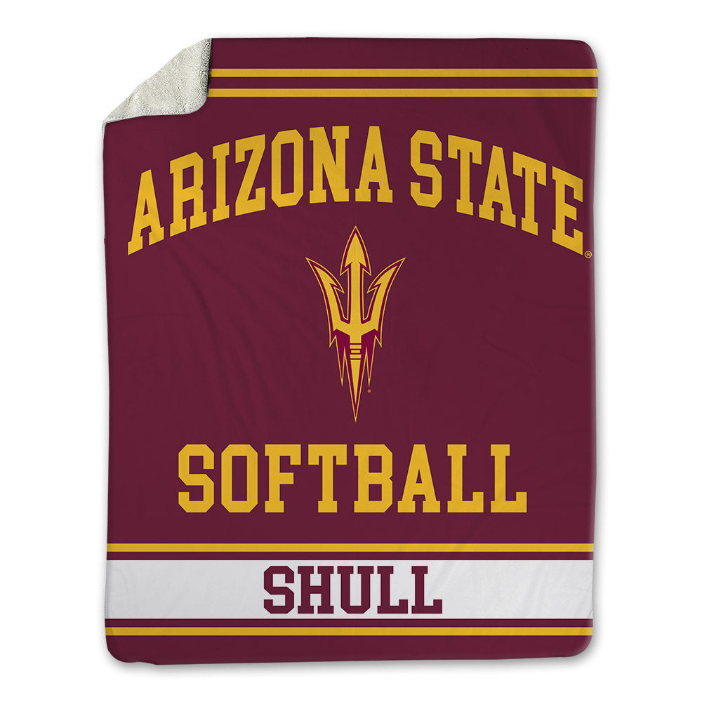 Arizona State - NCAA Softball : Corie Shull - Blanket-0