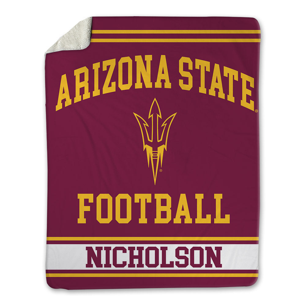 Arizona State - NCAA Football : Niniva Nicholson - Blanket-0