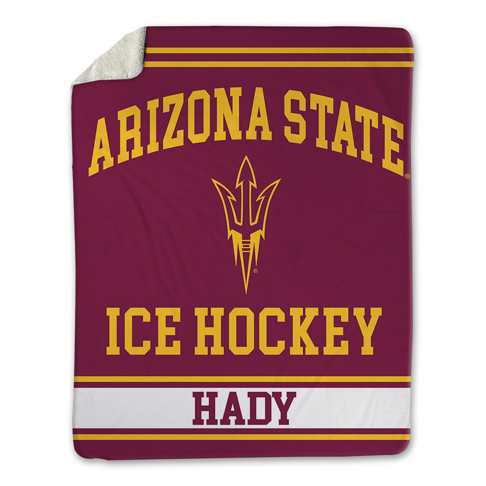 Arizona State - NCAA Men's Ice Hockey : Hunter Hady - Blanket-0
