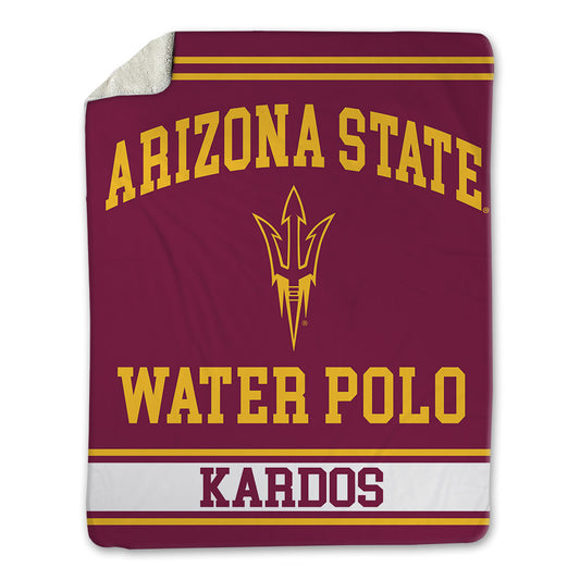 Arizona State - NCAA Women's Water Polo : Dominika Kardos - Blanket-0