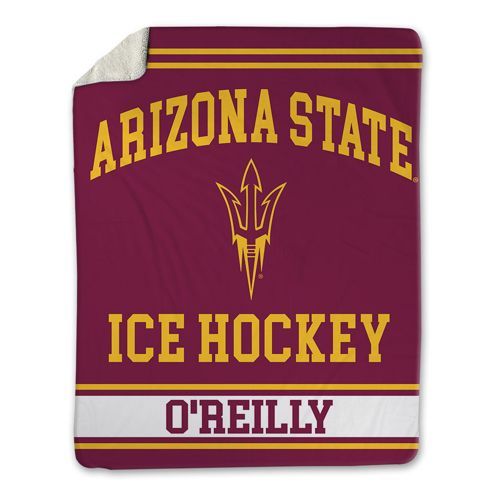 Arizona State - NCAA Men's Ice Hockey : Ryan O'Reilly - Blanket-0