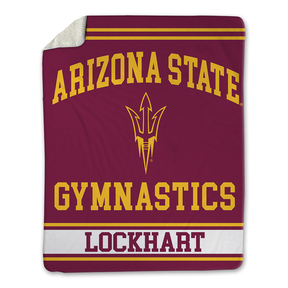 Arizona State - NCAA Women's Gymnastics : Kaydence Lockhart - Blanket-0