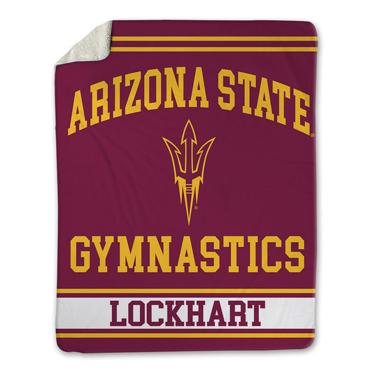 Arizona State - NCAA Women's Gymnastics : Kaydence Lockhart - Blanket-0