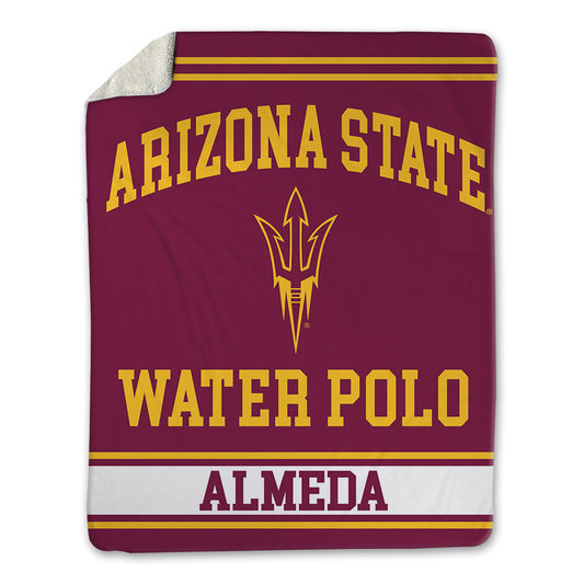 Arizona State - NCAA Women's Water Polo : Itziar Almeda - Blanket-0