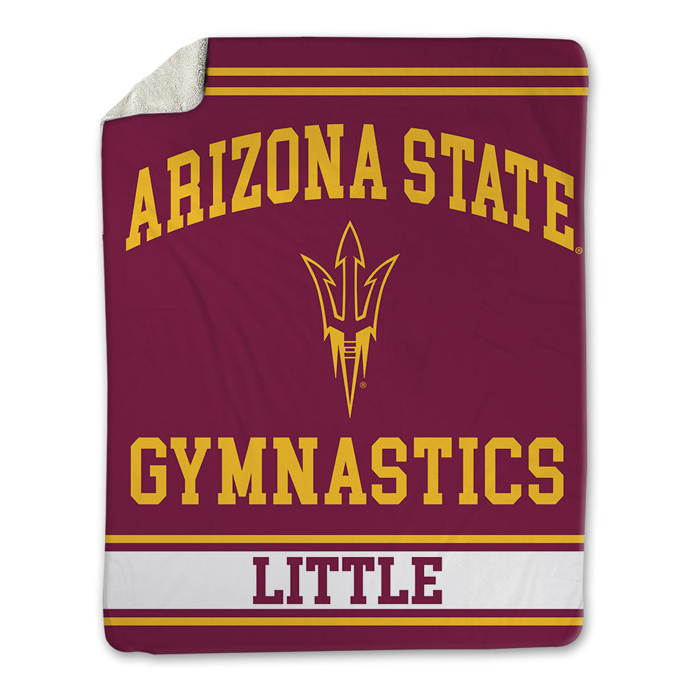 Arizona State - NCAA Women's Gymnastics : Lauren Little - Blanket-0