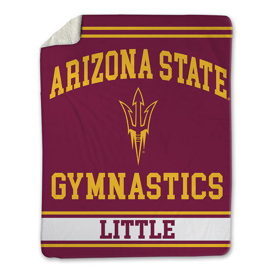 Arizona State - NCAA Women's Gymnastics : Lauren Little - Blanket-0