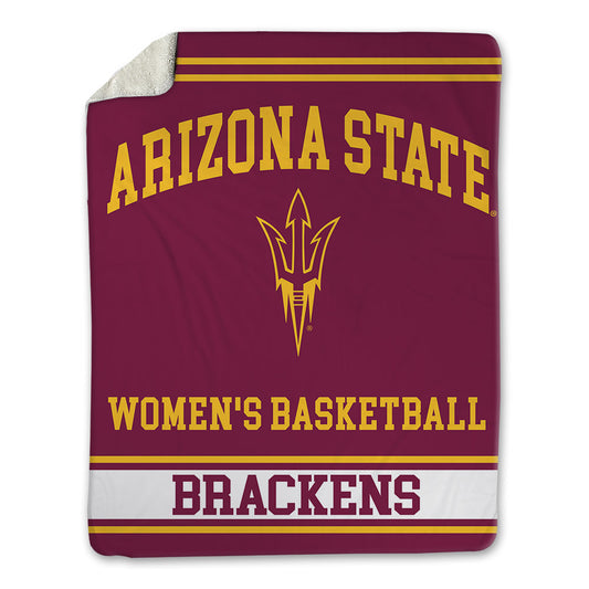 Arizona State - NCAA Women's Basketball : McKinna Brackens - Blanket-0