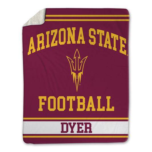 Arizona State - NCAA Football : Cameron Dyer - Blanket-0