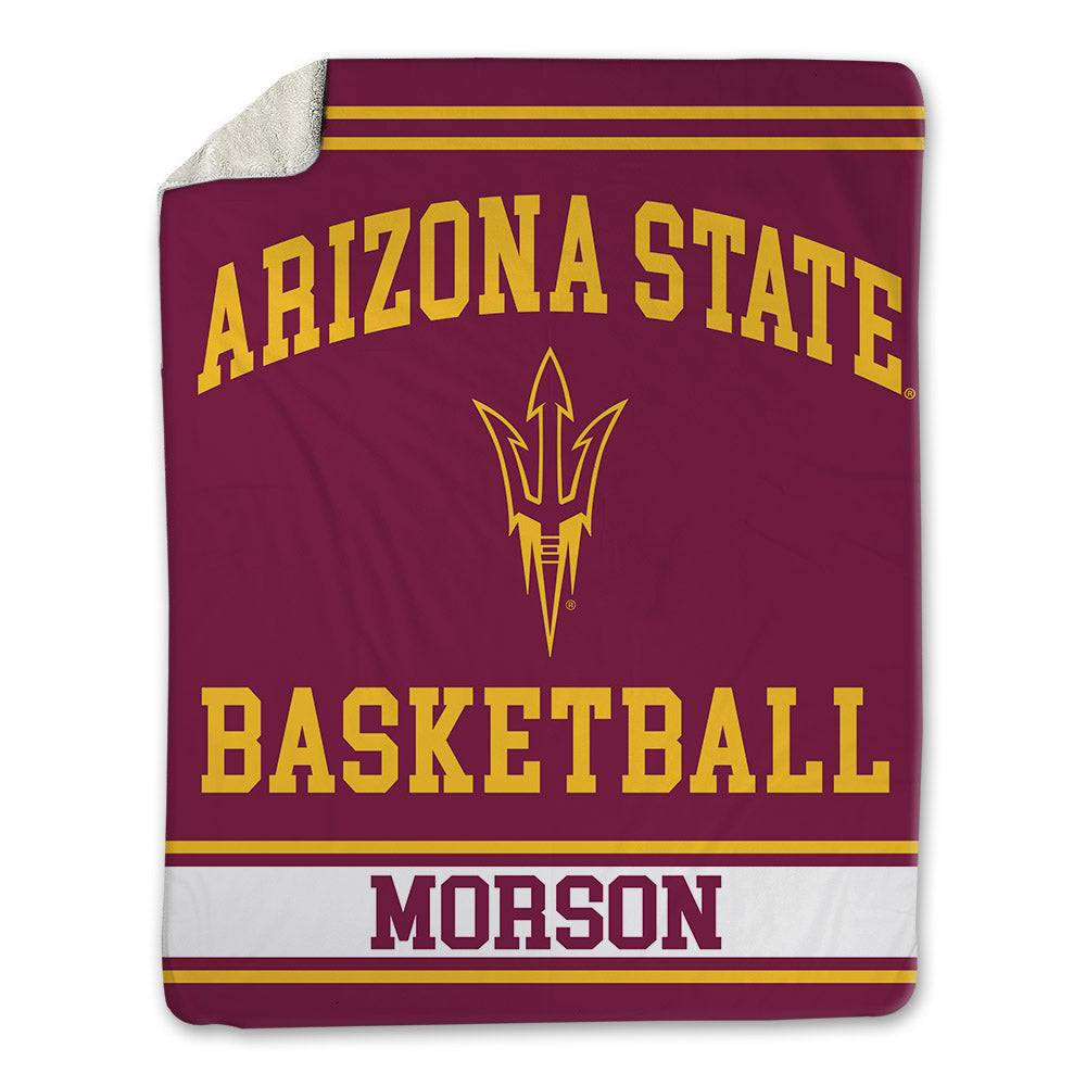 Arizona State - NCAA Women's Basketball : Madison Morson - Blanket-0