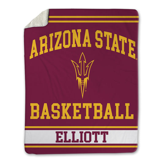 Arizona State - NCAA Women's Basketball : Gabrielle Elliott - Blanket-0