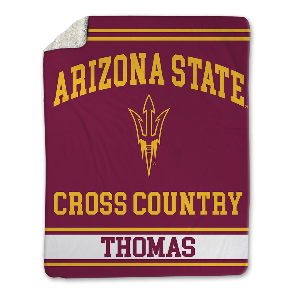 Arizona State - NCAA Men's Cross Country : Glenn Thomas - Blanket-0