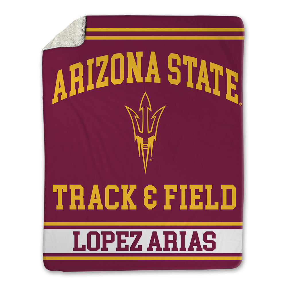 Arizona State - NCAA Women's Track & Field : Ines Lopez Arias - Blanket-0