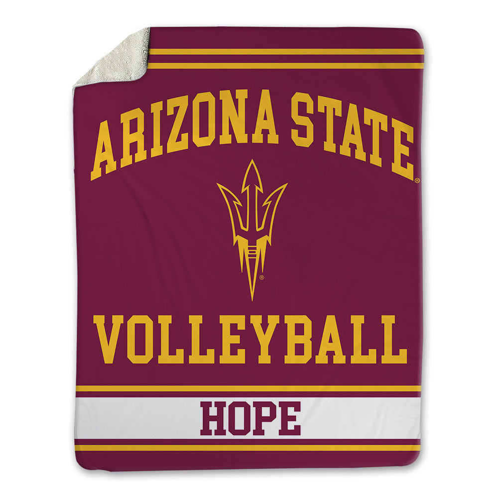 Arizona State - NCAA Women's Volleyball : Ella Hope - Blanket-0