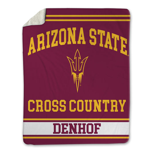 Arizona State - NCAA Men's Cross Country : Ryan Denhof - Blanket-0