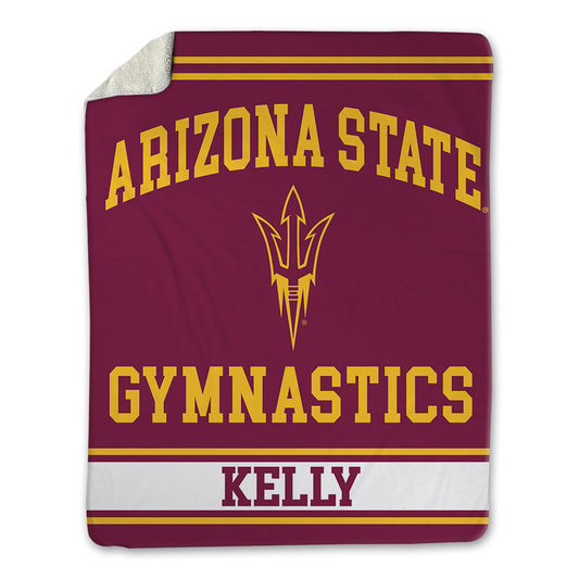 Arizona State - NCAA Women's Gymnastics : Delanie Kelly - Blanket-0