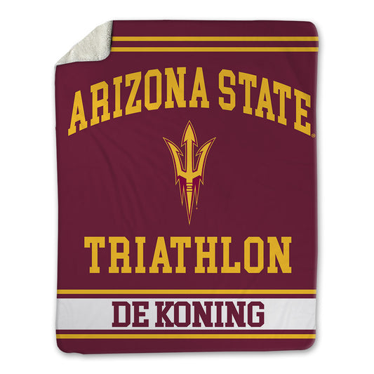 Arizona State - NCAA Triathlon : Sonja De Koning - Blanket-0