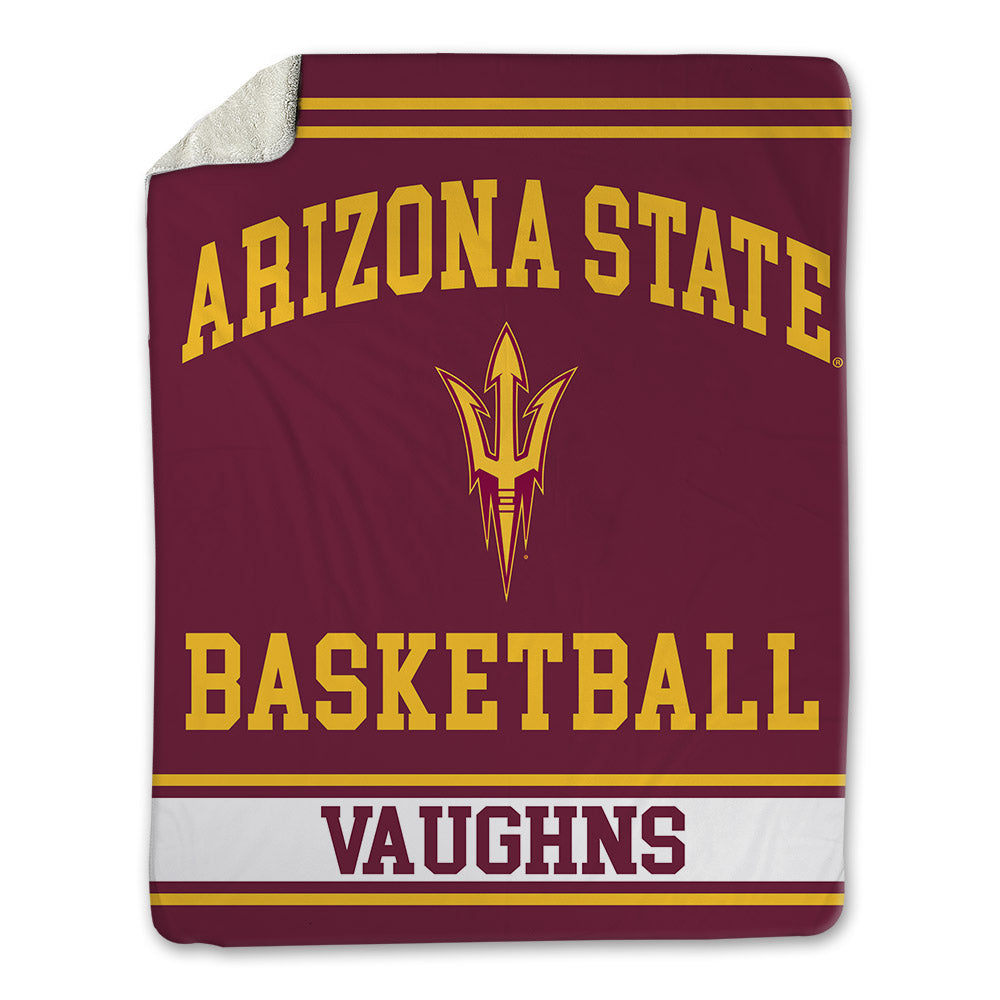 Arizona State - NCAA Men's Basketball : Marcus Vaughns - Blanket-0