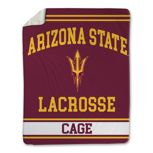 Arizona State - NCAA Women's Lacrosse : Averie Cage - Blanket-0