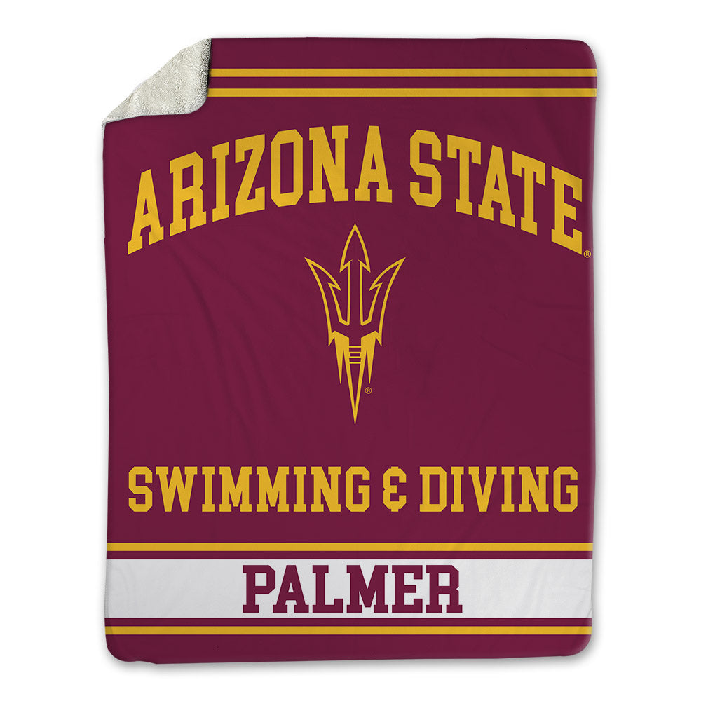 Arizona State - NCAA Men's Swimming & Diving : Tommy Palmer - Blanket-0