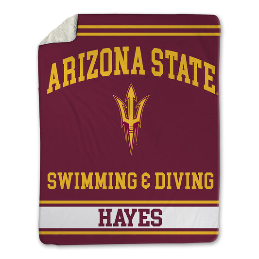 Arizona State - NCAA Women's Swimming & Diving : Kayden Hayes - Blanket-0