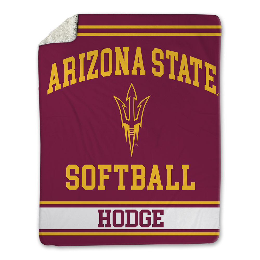 Arizona State - NCAA Softball : Mary Peyton Hodge - Blanket-0