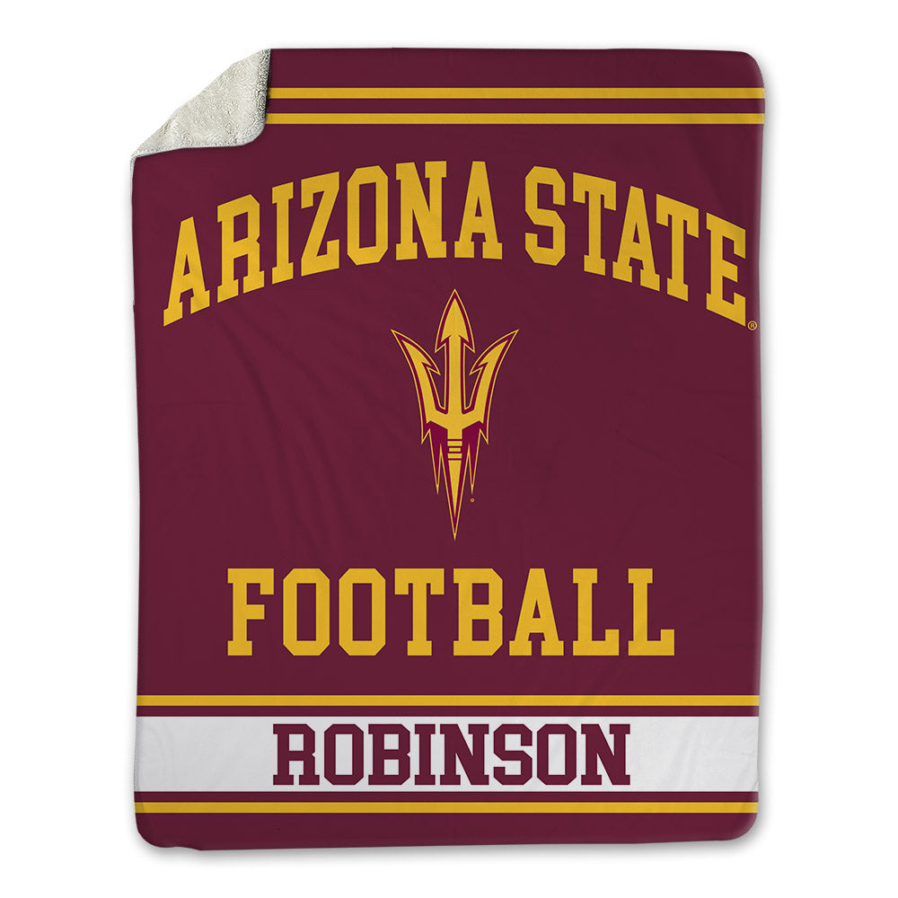 Arizona State - NCAA Football : Demarius Robinson - Blanket-0