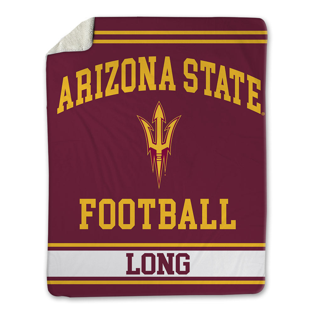 Arizona State - NCAA Football : Owen Long - Blanket-0