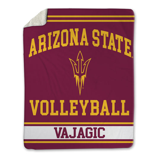 Arizona State - NCAA Women's Volleyball : Una Vajagic - Blanket-0