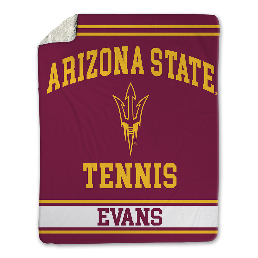 Arizona State - NCAA Women's Tennis : Karsyn Evans - Blanket-0