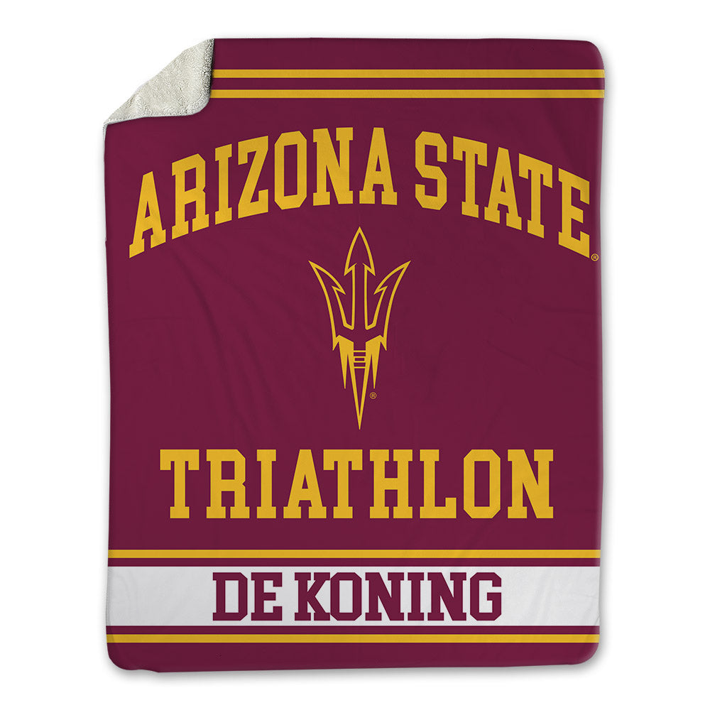 Arizona State - NCAA Triathlon : Sonja De Koning - Blanket-0