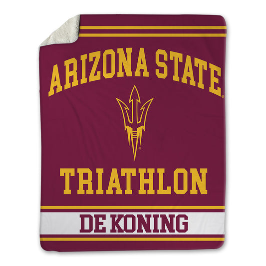 Arizona State - NCAA Triathlon : Sonja De Koning - Blanket-0