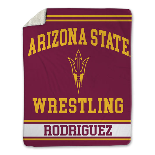 Arizona State - NCAA Wrestling : Antonio Rodriguez - Blanket-0