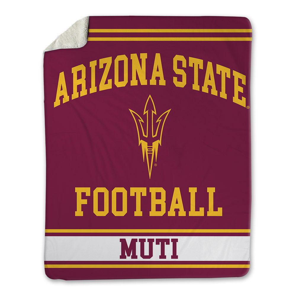 Arizona State - NCAA Football : Ui Muti - Blanket-0